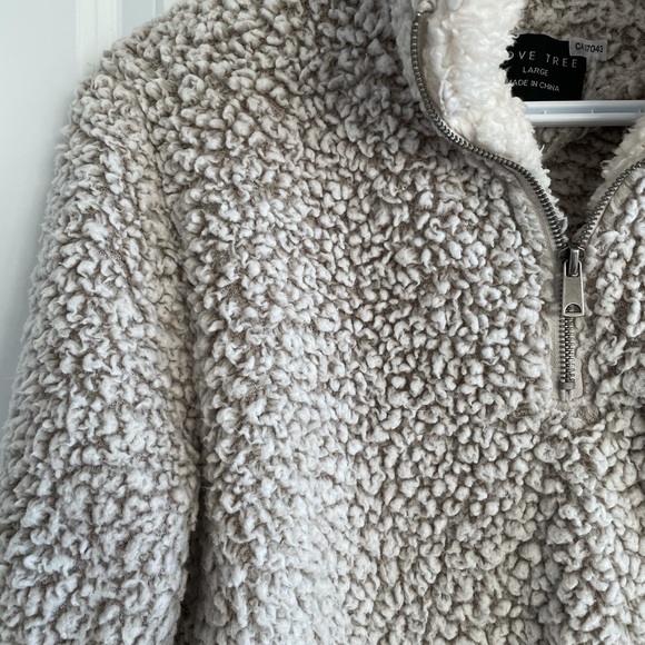 FLUFFY 1/4 ZIP SHERPA - Picture 4 of 4